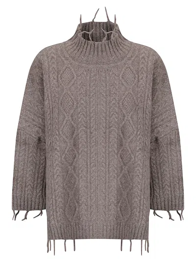 Archiviob Maxi Cape In Gray
