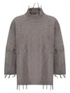 Archiviob Maxi Sweater In Gray
