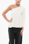 Archiviob One-shoulder Sweater With Flared Hem