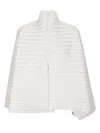 Archiviob Padded Jacket With Shawl Collar In White