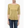 Archiviob Viscose Sweater With 3/4 Sleeves
