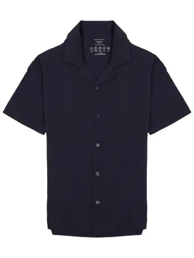 Archivium Be Updated Camicia Con Collo Bowling In Blue