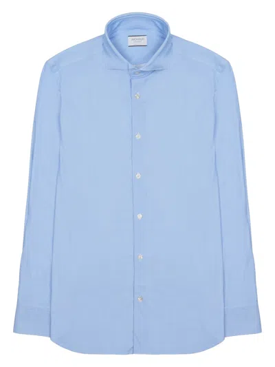 Archivium Be Updated Camicia In Tessuto Tecnico In Blue