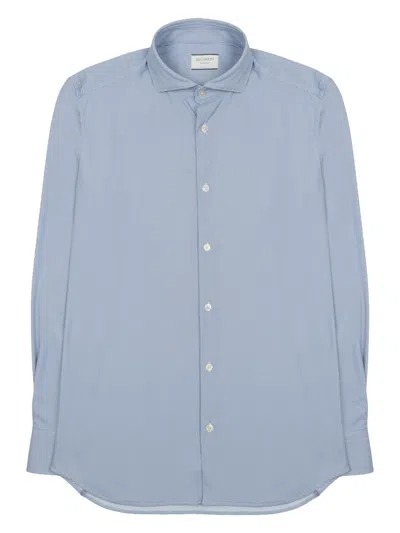 Archivium Be Updated Camicia In Tessuto Tecnico In Blue