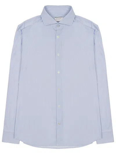 Archivium Be Updated Camicia In Tessuto Tecnico In Blue