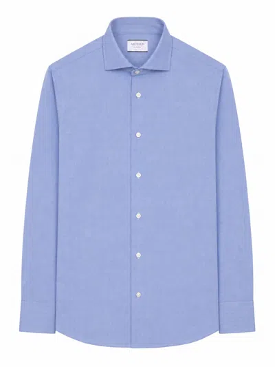 Archivium Be Updated Camicia In Tessuto Tecnico In Blue