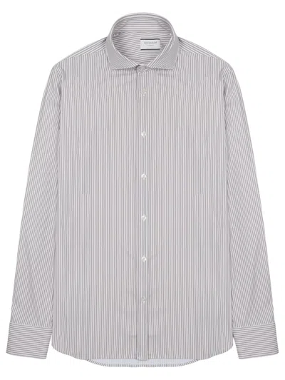 Archivium Be Updated Camicia In Tessuto Tecnico In Brown