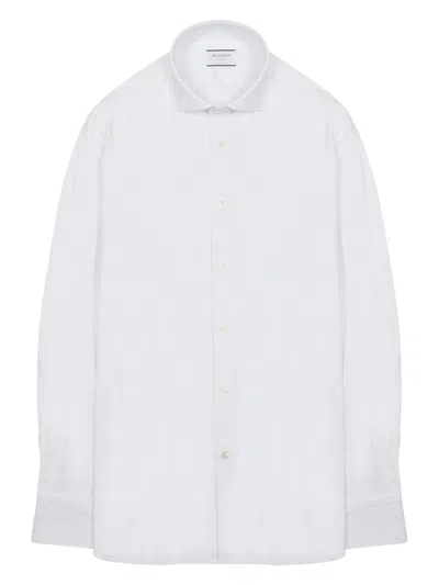 Archivium Be Updated Camicia In Tessuto Tecnico In White