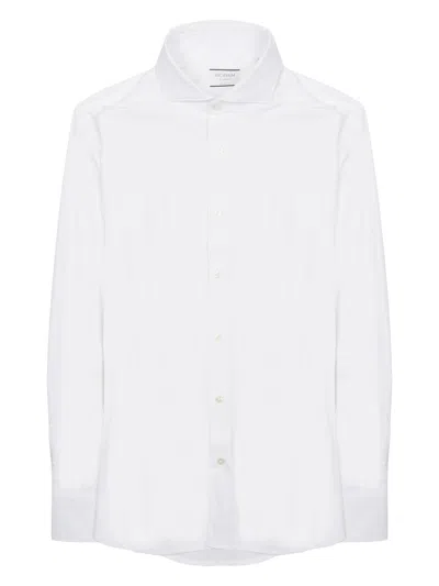 Archivium Be Updated Camicia In Tessuto Tecnico In White