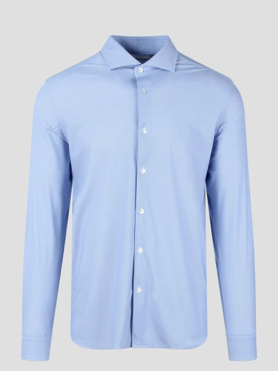 Archivium Be Updated Non-iron Oxford Shirt In Blue