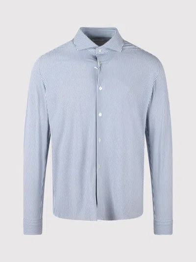 Archivium Be Updated Striped Oxford Shirt Shirts White