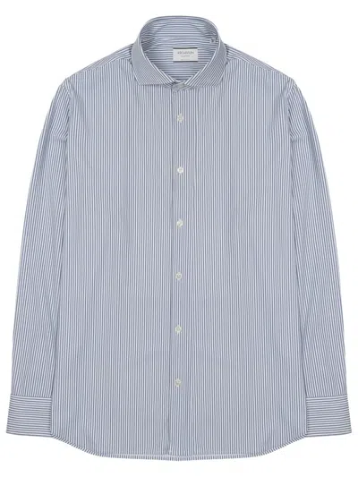 Archivium Be Updated Striped Short Sleeve Shirt - Mini Fit In Multicolour