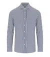 ARCHIVIUM BLUE AND WHITE STRIPED SHIRT