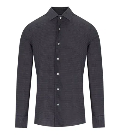 Archivium Blue Patterned Shirt