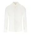 Archivium Technical Fabric White Shirt In White