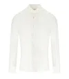 Archivium Technical Fabric White Shirt In White