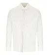 Archivium Technical Fabric White Shirt In White