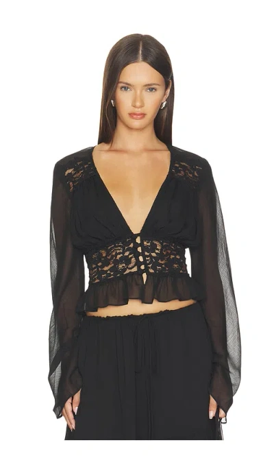 Arcina Ori Alessandra Top In Black