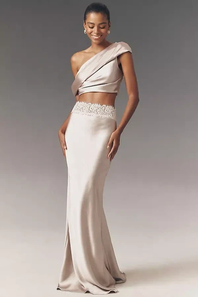 Arcina Ori Anaya Slip Skirt In White