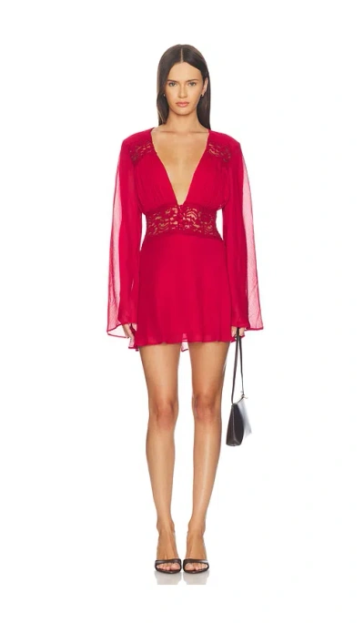 Arcina Ori Fiona Dress In Red