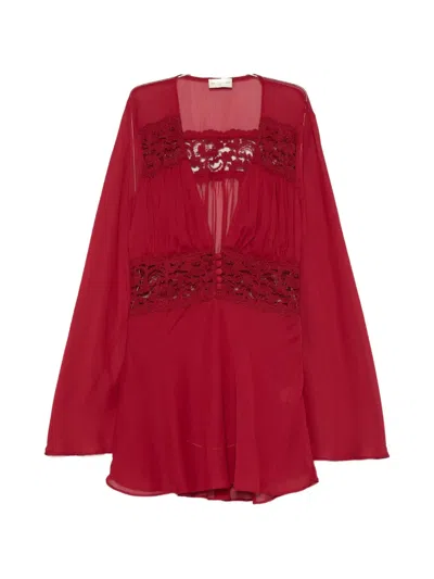 Arcina Ori Fiona Mini Dress In Red
