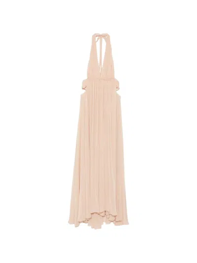 Arcina Ori Florence Halterneck Maxi Dress In Multi