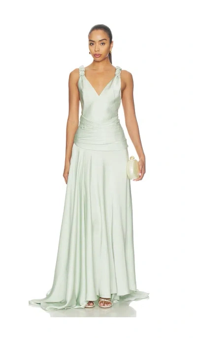 Arcina Ori Madalena Dress In Green