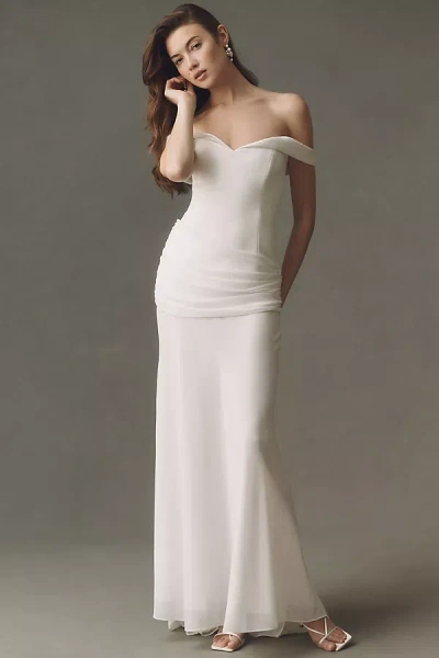 Arcina Ori Perla Maxi Dress In White
