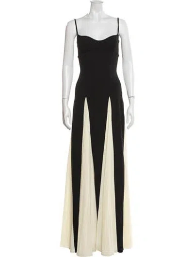 Pre-owned Arcina Ori Square Neckline Long Dress W/ Tags