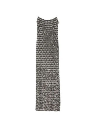 Arcina Ori Stevie Dress Chrome In Gray