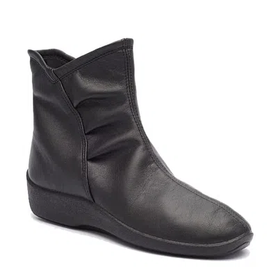 Arcopedico L19 4281-01 Boots Women's Black Leather Ankle Bootie Hawk2853