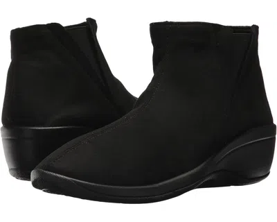 Arcopedico Luana 4284-11 Boot Women's Us 9 Black Faux Suede Ankle Bootie Khd2124