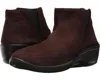 Arcopedico Luana 4284-22 Boots Women 8-8.5 Brown Faux Suede Wedge Bootie Khd2114