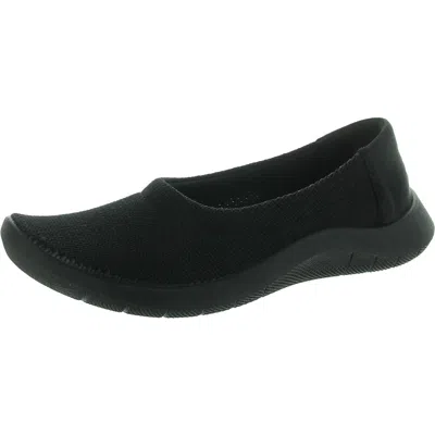 Arcopedico Thetis Womens Padded Insole Knit Slip-on Sneakers In Black