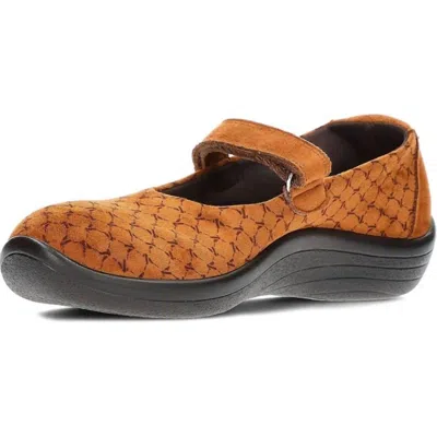 Arcopedico Women's Estrela Mary Jane Shoe In Canela In Multi