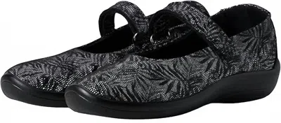 Arcopedico Women's Estrela Shoe In Black Palm In Multi