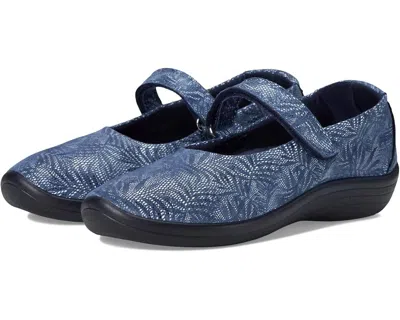 Arcopedico Women's Estrela Shoes In Blue Palm