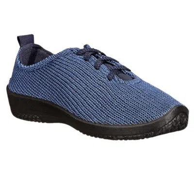 Arcopedico Women's Lace-up Shoe In Denim In Multi