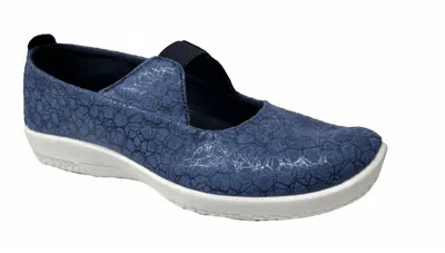 Arcopedico Women's Leina Shoe In Blue Liho