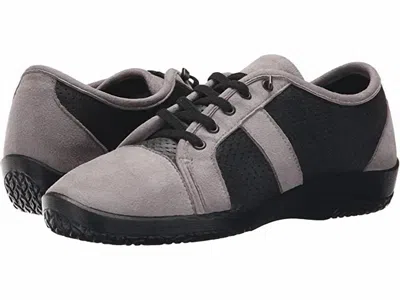 Arcopedico Women's Leta Sneaker - Medium Width In Black/grey In Multi