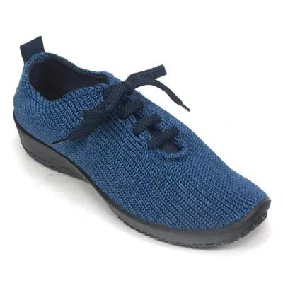 Arcopedico Women's Ls Shoe In Denim In Animal Print