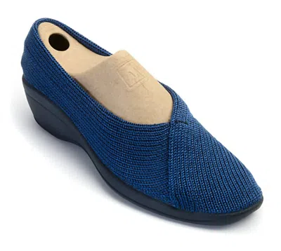 Arcopedico Women's Mailu Flat Shoes In Denim In Multi