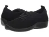 Arcopedico Women's Net 3 Knit Lace-up In Black In Black