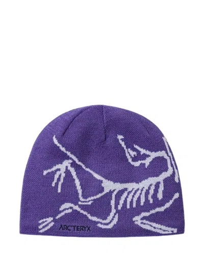 Arc'teryx Bird Head Beanie Hat In 퍼플