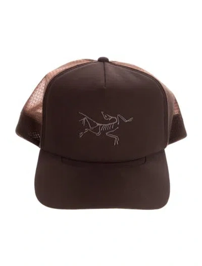 Pre-owned Arc'teryx Adjustable Brown Baseball Cap