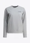 Arc'teryx Aestas Crewneck Sweatshirt In Gray