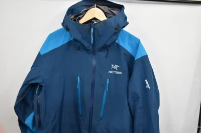 Pre-owned Arc'teryx Alpha Ar Gore-tex Pro Jacket L In Blue