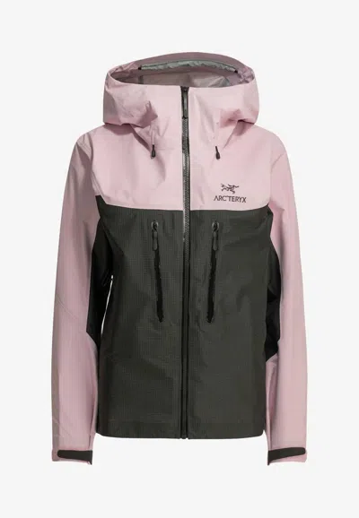 Arc'teryx Alpha Gore-tex Pro Jacket In Pink