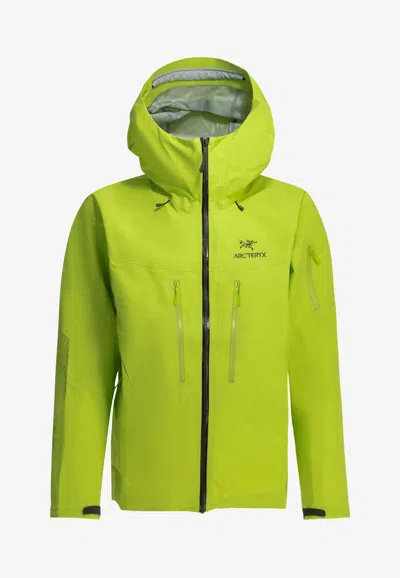 Arc'teryx Alpha Sv Gore-tex Pro Jacket In Green
