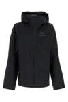 Arc'teryx Arcteryx Mens Black Alpha Brand-print Regular-fit Shell Jacket